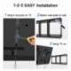Suptek Heavy Duty Fixed TV Wall Mount for 55-100" TVs – 265Lbs, Fits 3 Studs of 16" and 2 Studs of 18" or 24", VESA 900x600mm, Low Profile for LED/OLED/LCD, MF9
