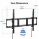 Suptek Heavy Duty Tilt TV Wall Mount for 55-100" Screens – 220Lbs, Adjustable Tilt, Fits 3 Studs of 16" and 2 Studs of 18" or 24", VESA 900x600mm, Universal for LED/OLED/LCD TVs, MT9