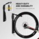 suptek 2 Packs of Vertical Bike Rack Wall Mount - Heavy Duty Garage Bike Hanger for Indoor Storage, Easy to Hang and Detach, Supports Up to 132 lb, BYPA01-2