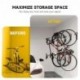 suptek 2 Packs of Vertical Bike Rack Wall Mount - Heavy Duty Garage Bike Hanger for Indoor Storage, Easy to Hang and Detach, Supports Up to 132 lb, BYPA01-2