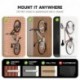 suptek 2 Packs of Vertical Bike Rack Wall Mount - Heavy Duty Garage Bike Hanger for Indoor Storage, Easy to Hang and Detach, Supports Up to 132 lb, BYPA01-2