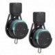 suptek Wall Mount Holder, for Echo Dot 3rd Gen, Outlet Wall Mount Stand for Alexa, with Built-in Cable Management, Wall Screw or Stick-on Option, 2Packs, S5B-2