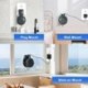 suptek Wall Mount Holder, for Echo Dot 3rd Gen, Outlet Wall Mount Stand for Alexa, with Built-in Cable Management, Wall Screw or Stick-on Option, 2Packs, S5B-2