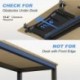 suptek Under Desk Keyboard Tray with Storage Drawer – 26.7" x 11.8" Large Workspace, Heavy-Duty C-Clamp Mount, Adjustable Height, Easy Installation – Perfect for Home Office, DSF6CT