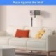 suptek 65.9” Extendable Projector Stand Against Wall Hidden Stand, 360°Swivel, Height Adjustable, Mini Projector Mount Bracket, Compatible with Home Office Video Vlog DVR Camera, PR001FPL