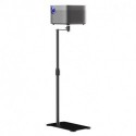 suptek 32.5" Projector Stand Against Wall Hidden Stand, 360°Swivel, Height Adjustable, Mini Projector Mount Bracket, Compatible with Home Office Video Vlog DVR Camera, PR001FPS