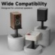  Suptek 7.9 x 6.5 Desktop Speaker Stands – Pair for Bookshelf & Desktop Speakers – 6.1" Height – Sturdy Base for Studio Monitors, PC, Gaming & Home Audio, Black, SDM003MB
