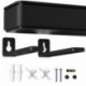 suptek Universal Soundbar Wall Mount Shelf – Wall Mount Bracket for Sony, Samsung, Vizio, LG, Sonos Sound Bars – Under TV Mounting, Space-Saving Design (SBR001GDLB)
