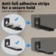 suptek Universal Soundbar Wall Mount Shelf – Wall Mount Bracket for Sony, Samsung, Vizio, LG, Sonos Sound Bars – Under TV Mounting, Space-Saving Design (SBR001GDLB)