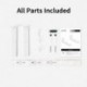 suptek Universal Soundbar Wall Mount Shelf – Wall Mount Bracket for Sony, Samsung, Vizio, LG, Sonos Sound Bars – Under TV Mounting, Space-Saving Design (SBR001GDLW)