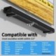 suptek Soundbar Wall Mount Shelf – Wall Mount Bracket for Sony, Samsung, Vizio, LG, Sonos Sound Bars – Under TV Mounting, Space-Saving Design (SBR001GDSB)