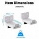 suptek Universal Soundbar Wall Mount Bracket – Adjustable Depth for Dolby Atmos Soundbars – Compatible with Samsung, Vizio, LG, Sony, Bose & More (SBR001HDW)