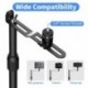 Suptek Universal Projector Stand Holder – Height Adjustable 360° Swivel Mount for Bedside, Sofa&Table– Stable Plug-In Base with 1/4" Thread – Compatible with Most Projectors for Home Theater (PR001CM)