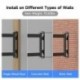 Suptek 30” Long Arm Full Motion TV Wall Mount for 32-65 Inch TVs – Articulating Corner Bracket, Swivel & Tilt, Max VESA 400x400, Holds up to 110 lbs, A7M