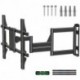Suptek 30" Full Motion TV Mount for 32-82" TVs, 132 lbs max, VESA 600x400mm. Swivel, tilt & Corner fit. Heavy Duty for LED/OLED/QLED. Model MA1078M