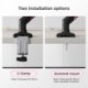 suptek Single Monitor Mount for 13-32 inch, Adjustable Gas Spring Monitor Arm Desk Mount Stand, 4.4-19.8lbs Screen, with VESA Mount 75x75/100x100mm(MD01ABP)