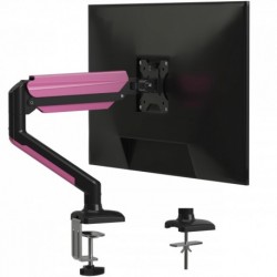 suptek Single Monitor Mount for 13-32 inch, Adjustable Gas Spring Monitor Arm Desk Mount Stand, 4.4-19.8lbs Screen, with VESA Mount 75x75/100x100mm(MD01ABP)