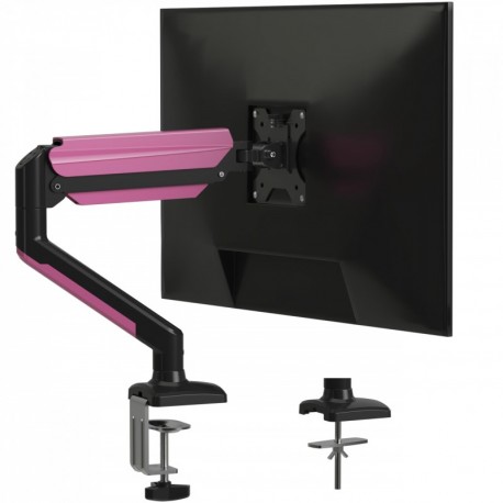 suptek Single Monitor Mount for 13-32 inch, Adjustable Gas Spring Monitor Arm Desk Mount Stand, 4.4-19.8lbs Screen, with VESA Mount 75x75/100x100mm(MD01ABP)
