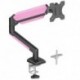 suptek Single Monitor Mount for 13-32 inch, Adjustable Gas Spring Monitor Arm Desk Mount Stand, 4.4-19.8lbs Screen, with VESA Mount 75x75/100x100mm(MD01ABP)