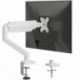 suptek Single Monitor Mount for 13-32 inch, Adjustable Gas Spring Monitor Arm Desk Mount Stand, 4.4-19.8lbs Screen, with VESA Mount 75x75/100x100mm,White(MD01AW)
