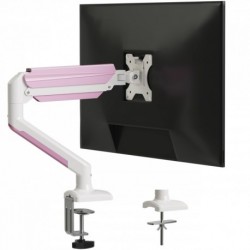 suptek Monitor Mount Stand, Single Gas Spring Monitor Arm Desk Mount Fits 13-32 Inch inch Monitors Weight Capacity up to 9 kg(MD01AWP)