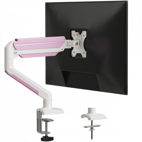 suptek Monitor Mount Stand, Single Gas Spring Monitor Arm Desk Mount Fits 13-32 Inch inch Monitors Weight Capacity up to 9 kg(MD01AWP)