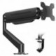 Suptek Single Monitor Mount,Adjustable Gas Spring Monitor Arm Desk Mount Stand Fits 17 20 22 23 24 26 27 32 33 inch,Holds up to 22 lbs, Black(MD18)