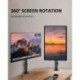 Suptek Single Monitor Mount, Adjustable Monitor Arm Desk Mount Stand for 1 / One Screen up to 32 inch Screen(MD9401)