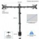 Suptek Dual Monitor Desk Mount, Adjustable Dual Monitor Arm for 2 Computer Screens up to 27 inch, Extra Tall 31.5" Pole Dual Monitor Stand for Desk, Holds up to 22 lbs(MD6842)
