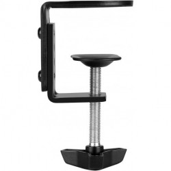 Heavy Duty Monitor Mount Desk Clamp Universal C-Clamp Base Stand Mounting Accessory fit for Suptek Monitor Arm Mount, Black (MD6JJ)