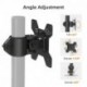 Suptek Single Head and Plate Vesa Pole Mount Bracket for Suptek Monitor Mount,1 Pack(MD6TB)