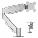 Suptek Ultrawide Monitor Arm Mount for 17 to 49 Inch Heavy Duty Curved Screen,Holds 46.2 lbs,Adjustable Gas Spring Monitor Arm Desk Mount Stand,75/100 Vesa Mount,Silver(MD71LS)