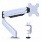 Suptek Monitor Mount Gas Spring Monitor Arm Desk Mount Fully Adjustable Fits 17-32inch Monitors Weight Capacity up to 22 lbs,Blue(MD8BLUE)