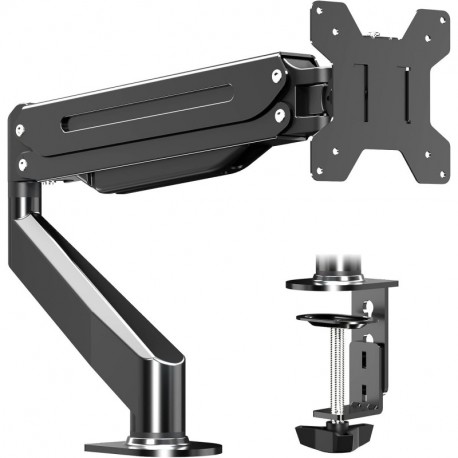 Suptek Monitor Mount Gas Spring Monitor Arm Desk Mount Fully Adjustable Fits 17 20 22 23 24 26 32 inch Monitors Weight Capacity up to 22 lbs