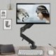 Suptek Monitor Mount Gas Spring Monitor Arm Desk Mount Fully Adjustable Fits 17 20 22 23 24 26 32 inch Monitors Weight Capacity up to 22 lbs
