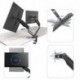 Suptek Dual Monitor Mount Stand-Height Adjustable Gas Spring Monitor Arm Desk Mount for 2 Computer Screens 17 to 32 inches - Each Arm Holds up to 22lbs,Black(MD8SP)