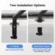 Suptek Single Monitor Arm 13 to 34 Inch,Adjustable Gas Spring Monitor Desk Mount Stand Holds up to 4.4-26.4lbs,VESA Mounting Holes 75/100mm,Black(MDXB)