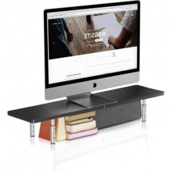 suptek Laptop Stand for Desk,Computer Monitor Laptop Stand Riser for Printer, Notebook and All Flat Screen TV Display,3 Height Adjustable(MST016)