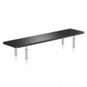 suptek Dual Monitor Stand Riser,Large Monitor Laptop Stand Riser 3 Adjustable Heights Computer Stand for Laptop, Printer, Notebook(MST016L)