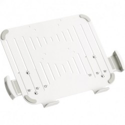 suptek Adjustable 13 to 18 inch Laptop VESA Arm Mount Tray for Monitor Arms and Stands (Tray Only),Fits 75x75/ 100x100 mm VESA Mount Holes,and Supports Weight up to 10lbs,White(TP007W)