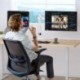 suptek Adjustable 13 to 18 inch Laptop VESA Arm Mount Tray for Monitor Arms and Stands (Tray Only),Fits 75x75/ 100x100 mm VESA Mount Holes,and Supports Weight up to 10lbs,White(TP007W)