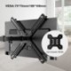 suptek Universal VESA Mount Bracket Adapter Monitor Arm Mounting Kit for Screen 17 to 27 inch