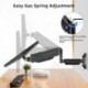 suptek Single Monitor Wall Mount for 13 to 32 Inch Screens, Gas Spring Monitor Arm Wall Mount Holds Up to 10KG/22lbs, Full Motion Adjustable,VESA Mount 75x75/100x100mm(WM18)