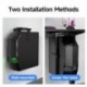 Suptek Adjustable Under Desk and Wall PC Mount,3.74 to 8.26 inch Wide Computer Case CPU Hanger Holder 360 Degree Rotatable Under-Desk PC Hanging Stand Holder Mount (ZJJ001)