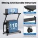 Suptek Computer Tower Stand,Height Adjustable PC Tower Stand/Cart with Wheels, Mobile Rolling CPU Holder, Computer Cart Side Stand for Computer Desk,23.22"-31.10"Hx29.13" Lx13.77" W, Black