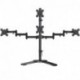 uptek Quad ArmMonitor Stand Desk Mount Bracket 3 + 1 free Stand / Holds Four Screens up to 27"  - Max VESA 100x100 ML6864(EAN:0739450799454)(EAN:0739450799454)